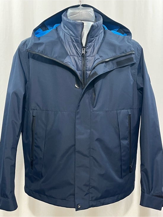 Hugo Boss Other - NEW Hugo Boss Navy Blue  Hooded Double-Layer 3 in 1 performance Jacket.
